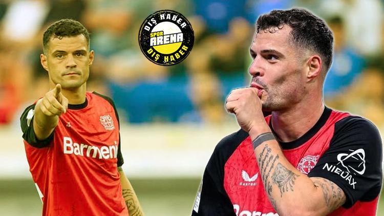 Galatasaray ve Fenerbahçe ile anılıyordu: Granit Xhaka'dan transfer iddialarına yanıt!