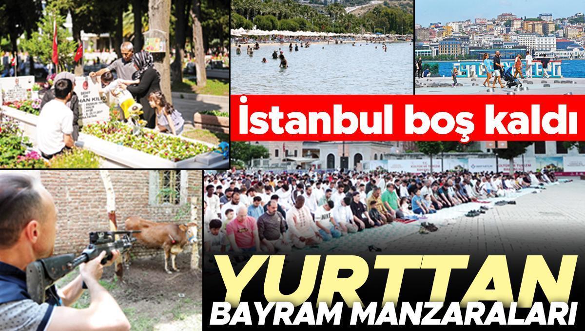 Yurttan bayram manzaraları