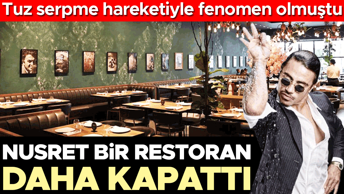 ABD’de bir şube daha kapattı: 7 restorandan 2’si kaldı