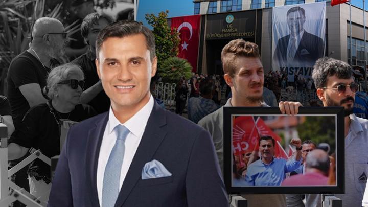 Başkan Ferdi Zeyrek'e veda... Belediye önünde tören düzenleniyor