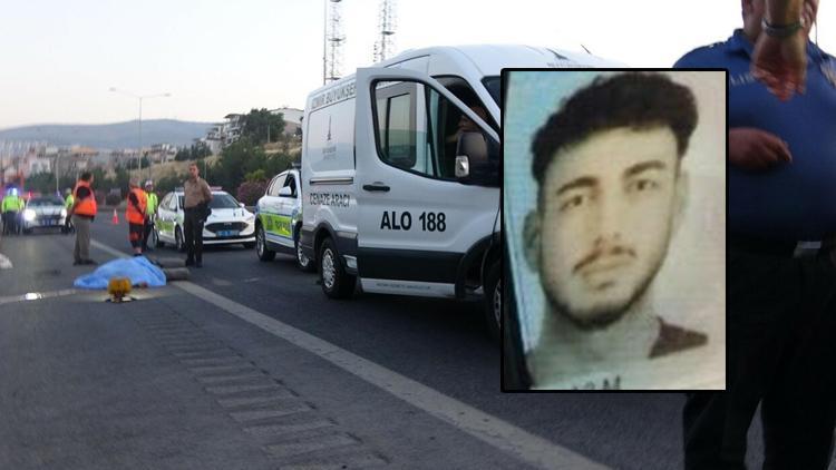 Bariyerlere çarpan genç motosiklet sürücüsü hayatını kaybetti