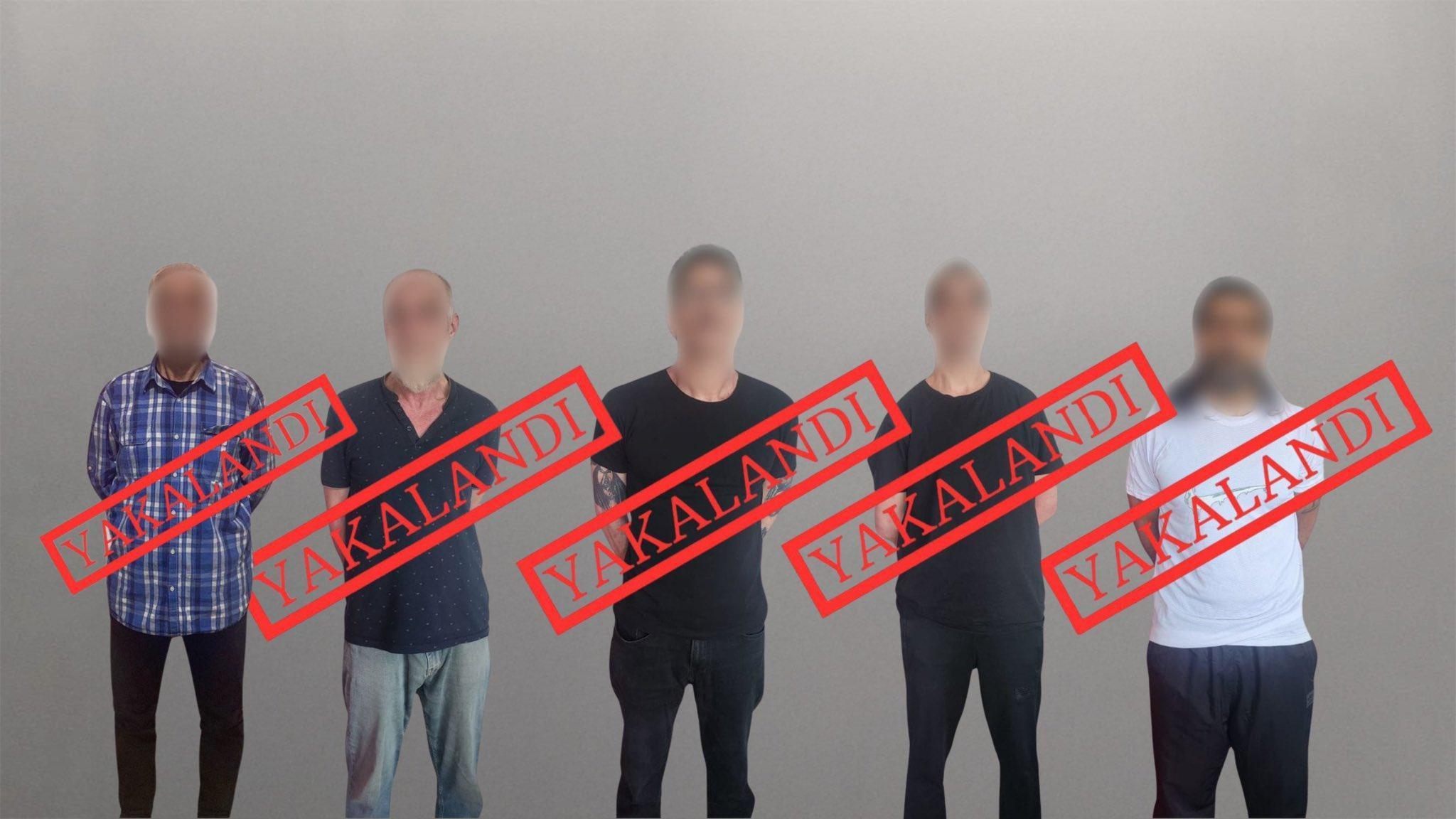 Türkiye'ye iade edilen kırmızı bildirimlerde beş şüpheli istedi
