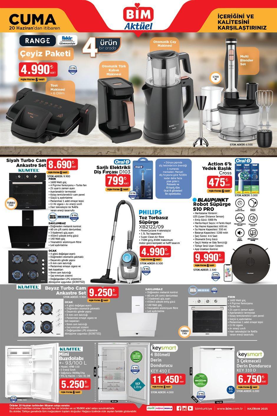 SATIŞA ÇIKIYOR BİM AKTÜEL 17-20 HAZİRAN 2025 KATALOĞU | Bimde bu hafta neler var Bim katalog Smart Drone, Hamak, Katlamalı Çadır getiriyor