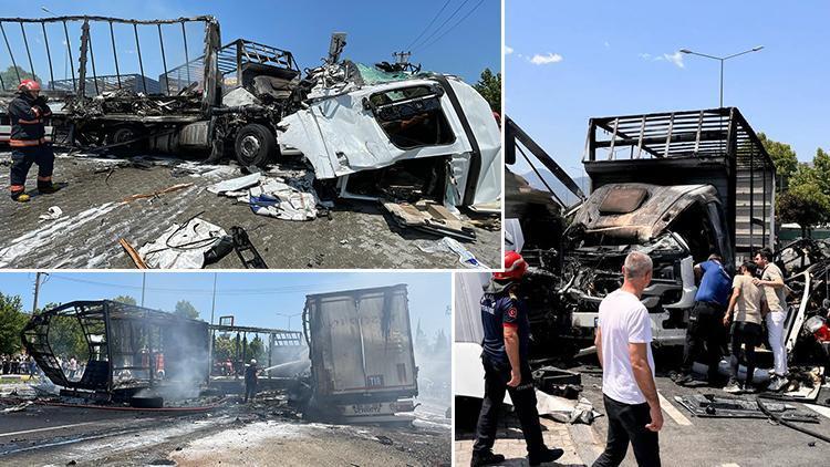 Sakarya'da korkunç kaza: 1 ölü, 2 yaralı