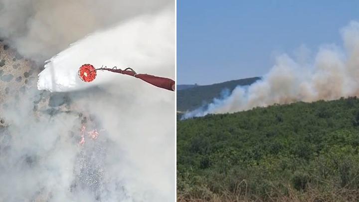 Bursa ve Balıkesir'de orman yangını: Havadan ve karadan müdahale ediliyor