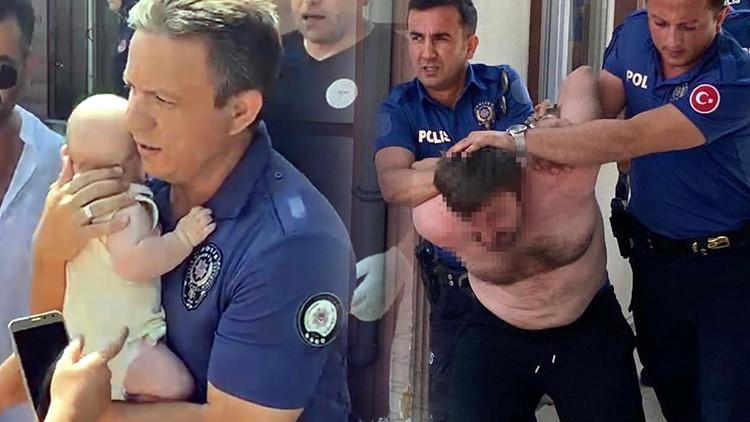 Sen nasıl bir babasın! Eşine öfkelendi, hıncını 4 aylık bebeğinden çıkarmaya kalktı
