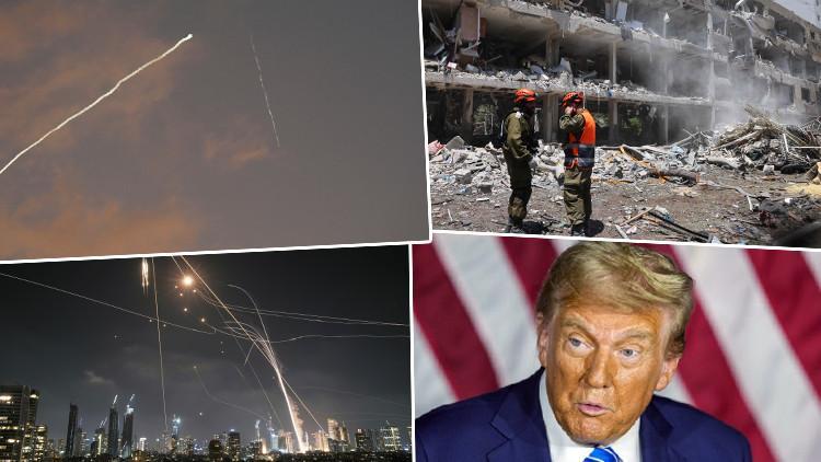 Son dakika... Trump'tan peş peşe ateşkes açıklamaları: İran füzeleri yeniden ateşledi! Tel Aviv'de ölü ve yaralılar var