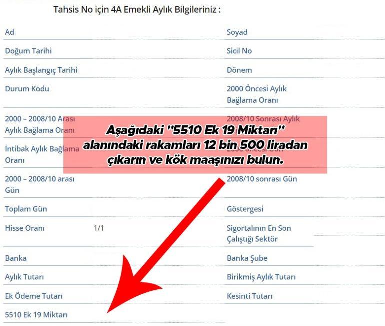 SSK VE BAĞ-KUR EMEKLİ KÖK MAAŞI NASIL ÖĞRENİLİR