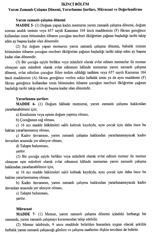 MEMURLARA YARI ZAMANLI ÇALIŞMA ŞARTLARI 2025 SON DAKİKA | Kamuda yarı zamanlı çalışma kimleri kapsıyor, şartları neler Memurlara yarı zamanlı (yarım gün) çalışma nedir, ne demek Cumhurbaşkanı Erdoğan açıkladı İşte Resmi Gazete detayları...