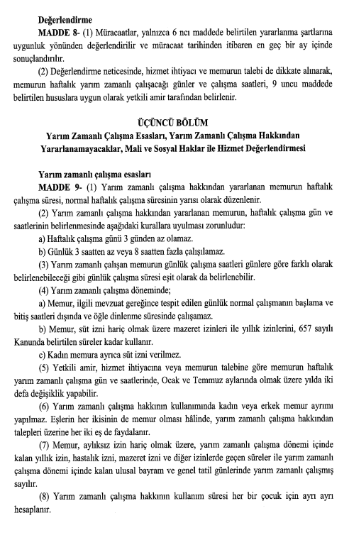 MEMURLARA YARI ZAMANLI ÇALIŞMA ŞARTLARI 2025 SON DAKİKA | Kamuda yarı zamanlı çalışma kimleri kapsıyor, şartları neler Memurlara yarı zamanlı (yarım gün) çalışma nedir, ne demek Cumhurbaşkanı Erdoğan açıkladı İşte Resmi Gazete detayları...