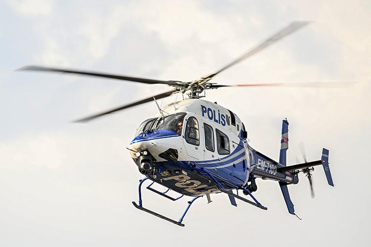 Helikopter destekli polis operasyonu İstanbul'u süpürüyor