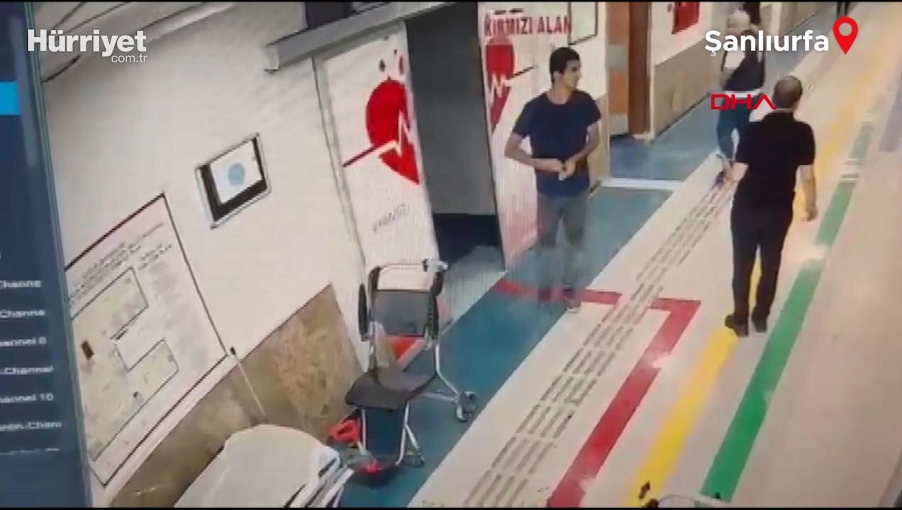 ŞANLIURFA’DA ACIL SERVIST DEHCET ANLARA … DOKTOR VE GUVENLY GÖREVLISINI BIÇAKladı