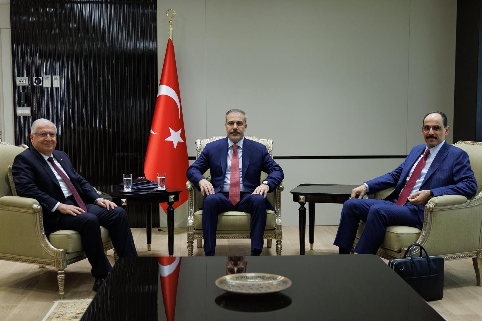 Fidan, Güler, Kalın Terörle Mücadele Push'un ortasında buluşuyor