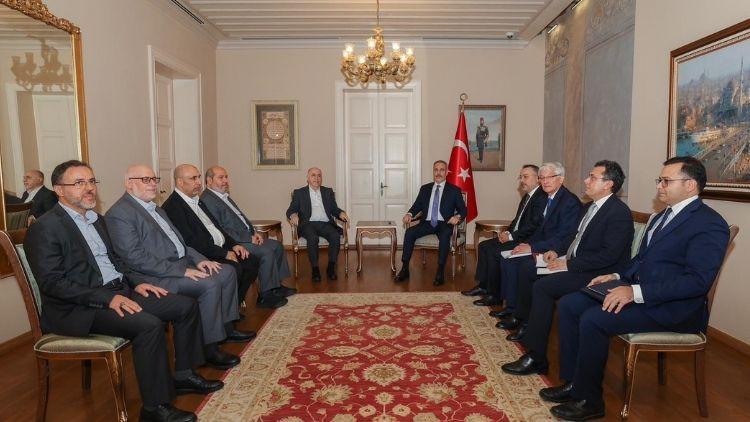 Duyişleri Bakanı Fiddan, Hamas Şura Mecclisi Daşkani Ile Göriştü