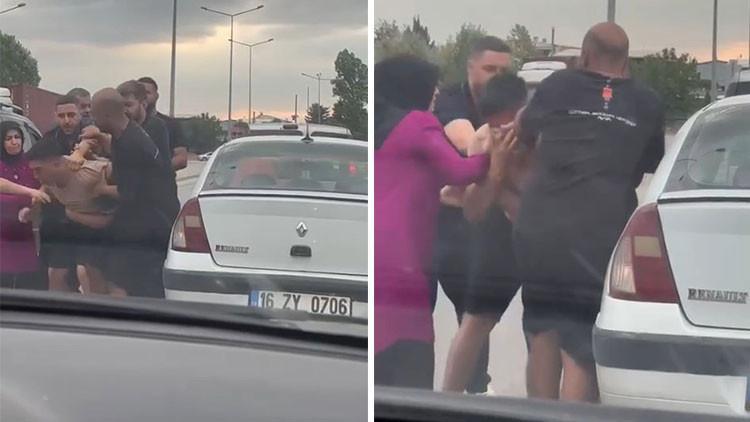 Trafikte Tekmeli -yumuklu Kavga – oğlu Dakika Flaş Haberler