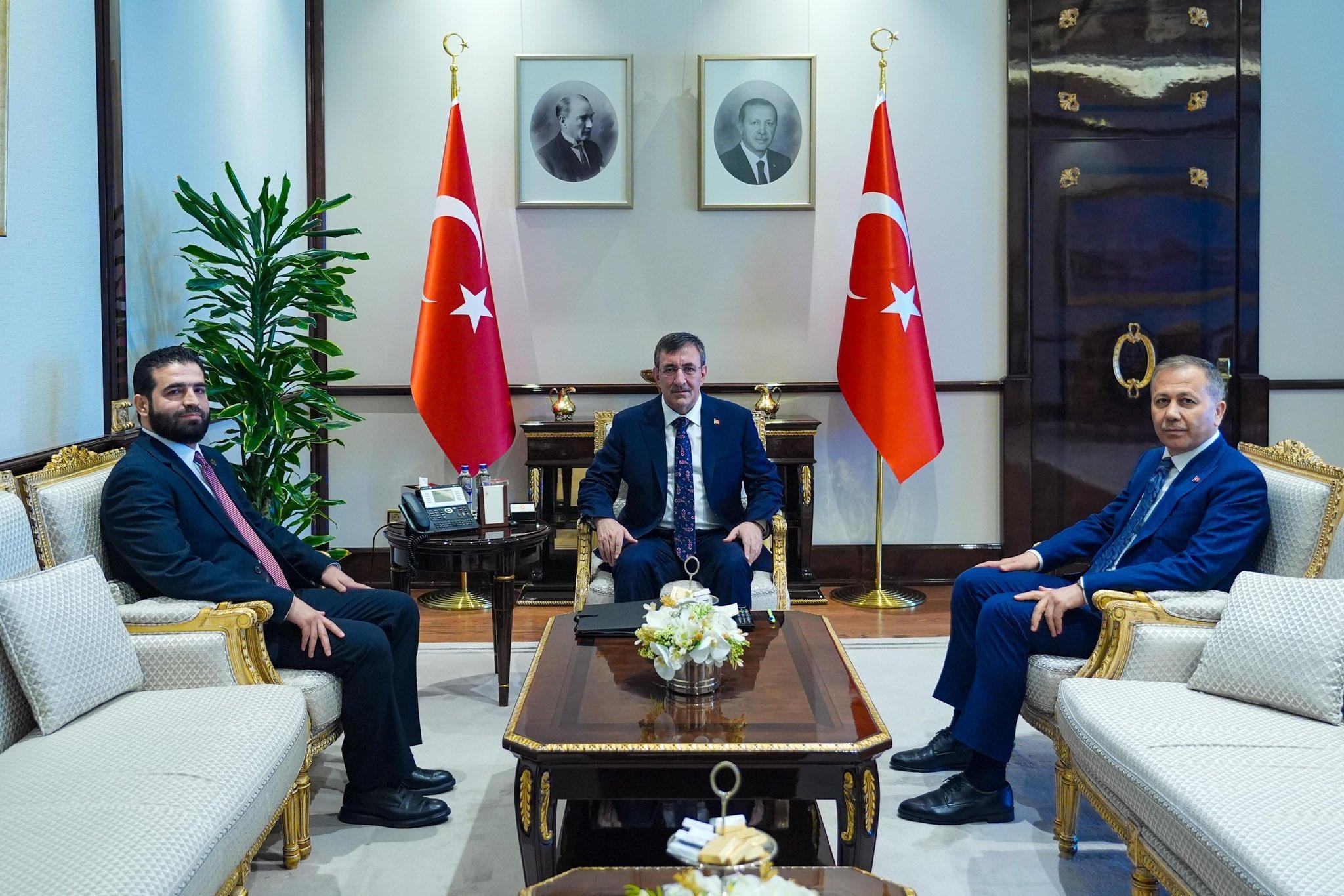 Ankara'daki Suriye İçişleri Bakanı işbirliği hakkında görüşmeler için
