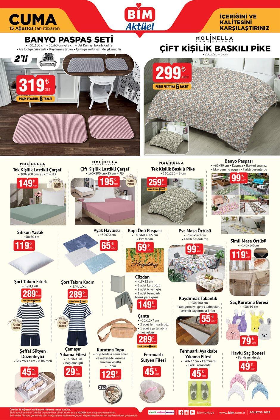 PAZARTESİ RAFLARDA BİM AKTÜEL 12-15 AĞUSTOS 2025 AKTÜEL KATALOĞU- İNDİRİMLİ ÜRÜNLER || Bu hafta bime gelecek ürünler neler Bim afişi Stanley Vakumlu Çelik Termos getiriyor