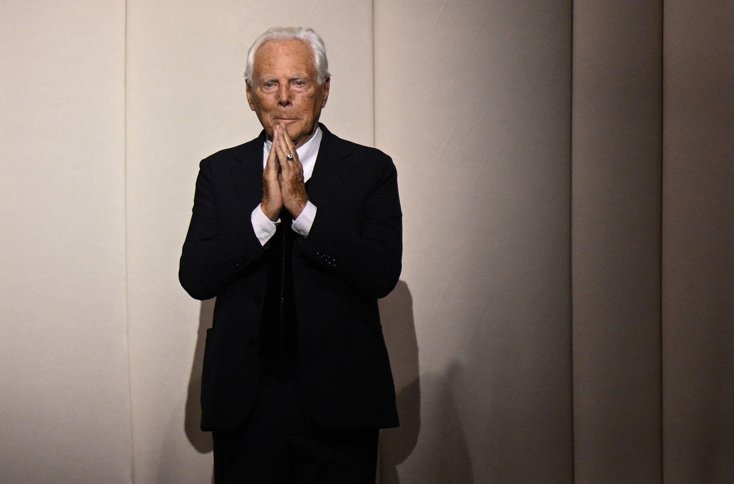 Italian fashion icon Giorgio Armani dead at 91