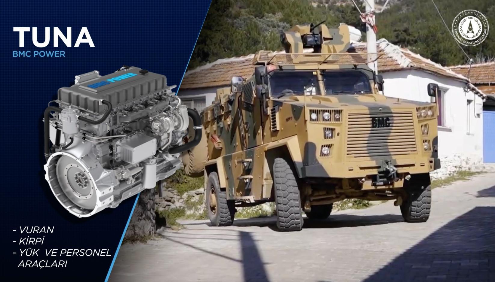 Karada, havada, denizde yerli askeri motor dönemi başladı