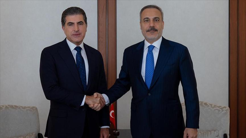 Fidan, Barzani meet to discuss terror-free Türkiye bid