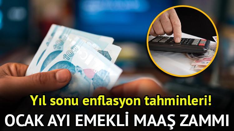 EMEKLİ MAAŞ ZAMMI HESAPLAMA TABLOSU OCAK 2026 || Yılbaşında SSK, Bağkur, Emekli Sandığı emekli maaşları ne kadar olacak, yüzde kaç zam yapılacak 3 aylık enflasyon farkı ve yıl sonu enflasyon beklentisine göre hesaplama