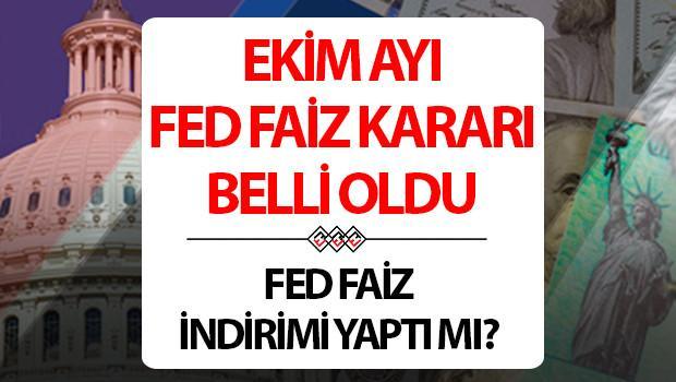 FED FAİZ KARARI 2025 EKİM SON DAKİKA BELLİ OLDU || FED faiz kararı açıklandı ABD Merkez Bankası (FED) faiz kararı ne oldu, faiz indirimi oldu mu, sabit mi kaldı Powelldan önemli mesajlar FED FAİZ KARARI 2025 EKİM SON DAKİKA BELLİ OLDU || FED faiz kararı açıklandı ABD Merkez Bankası (FED) faiz kararı ne oldu, faiz indirimi oldu mu, sabit mi kaldı Powelldan önemli mesajlar
