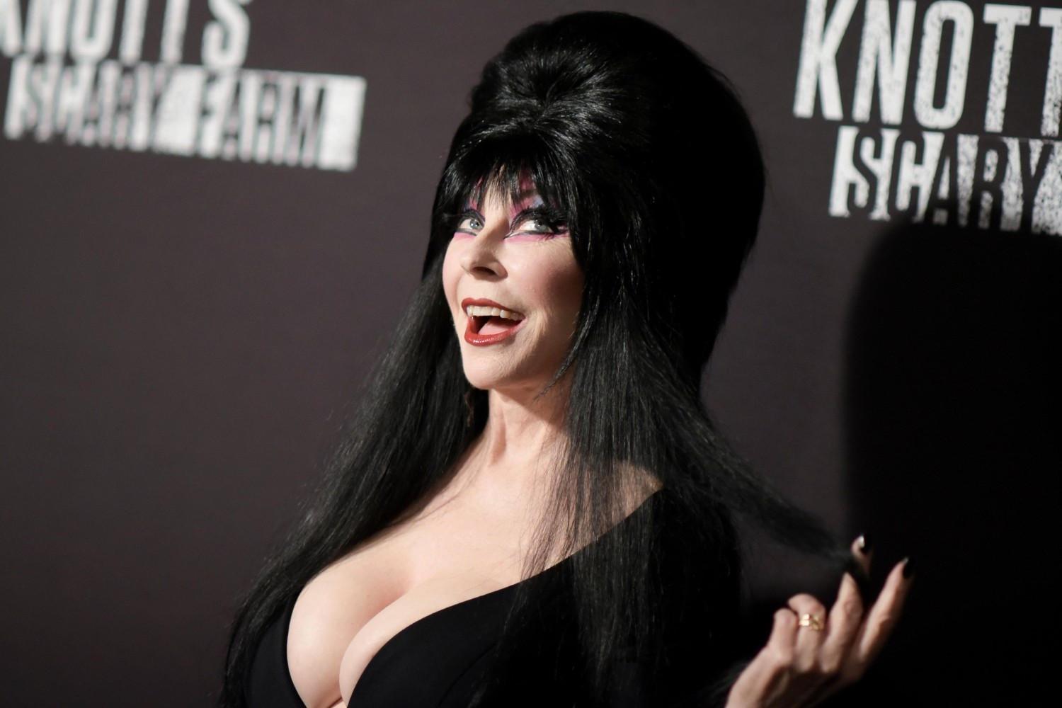 Elvira returns with Halloween cookbook