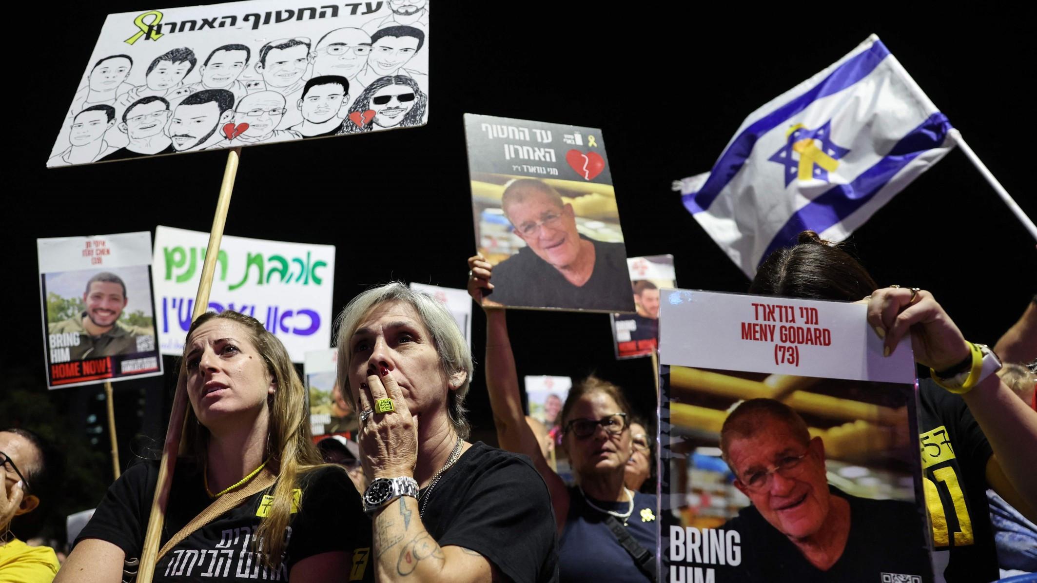 Israel says received remains of 3 Gaza hostages as fragile ceasefire holds