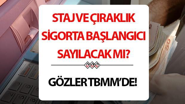 STAJ ÇIRAKLIK SİGORTASI SON DAKİKA 2025 || Staj ve çıraklık sigortası emekliliğe sayılıyor mu Staj süresi SGK kapsamına alınacak mı, teklif Meclise sunuldu mu