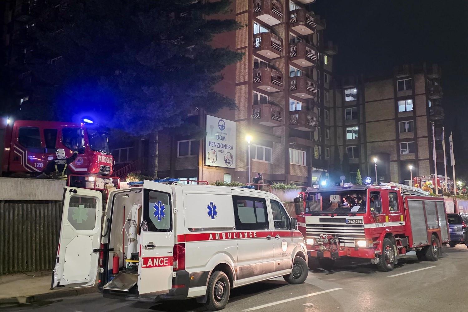 Death toll in Bosnian retirement home fire rises to 11, with over 30 injured