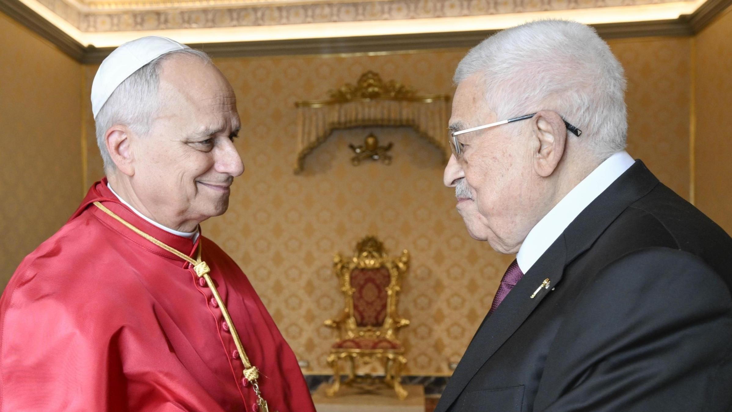 Pope meets with Palestinian president, reiterates urgent need for Gaza aid