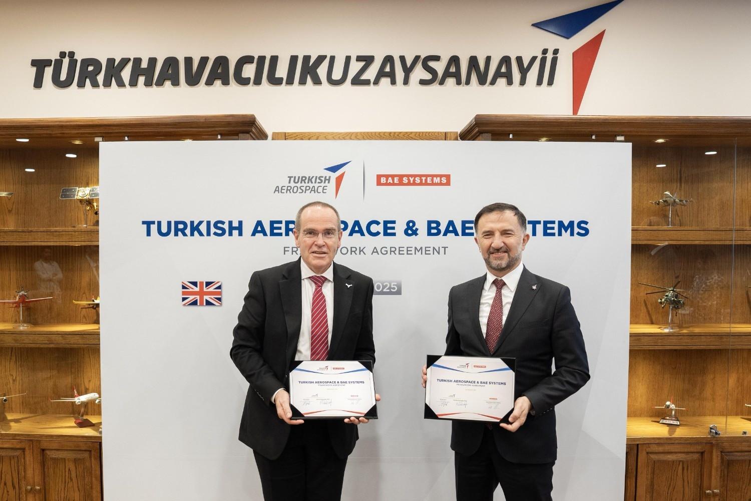 TUSAŞ inks deal with BAE Systems to cooperate on uncrewed air systems