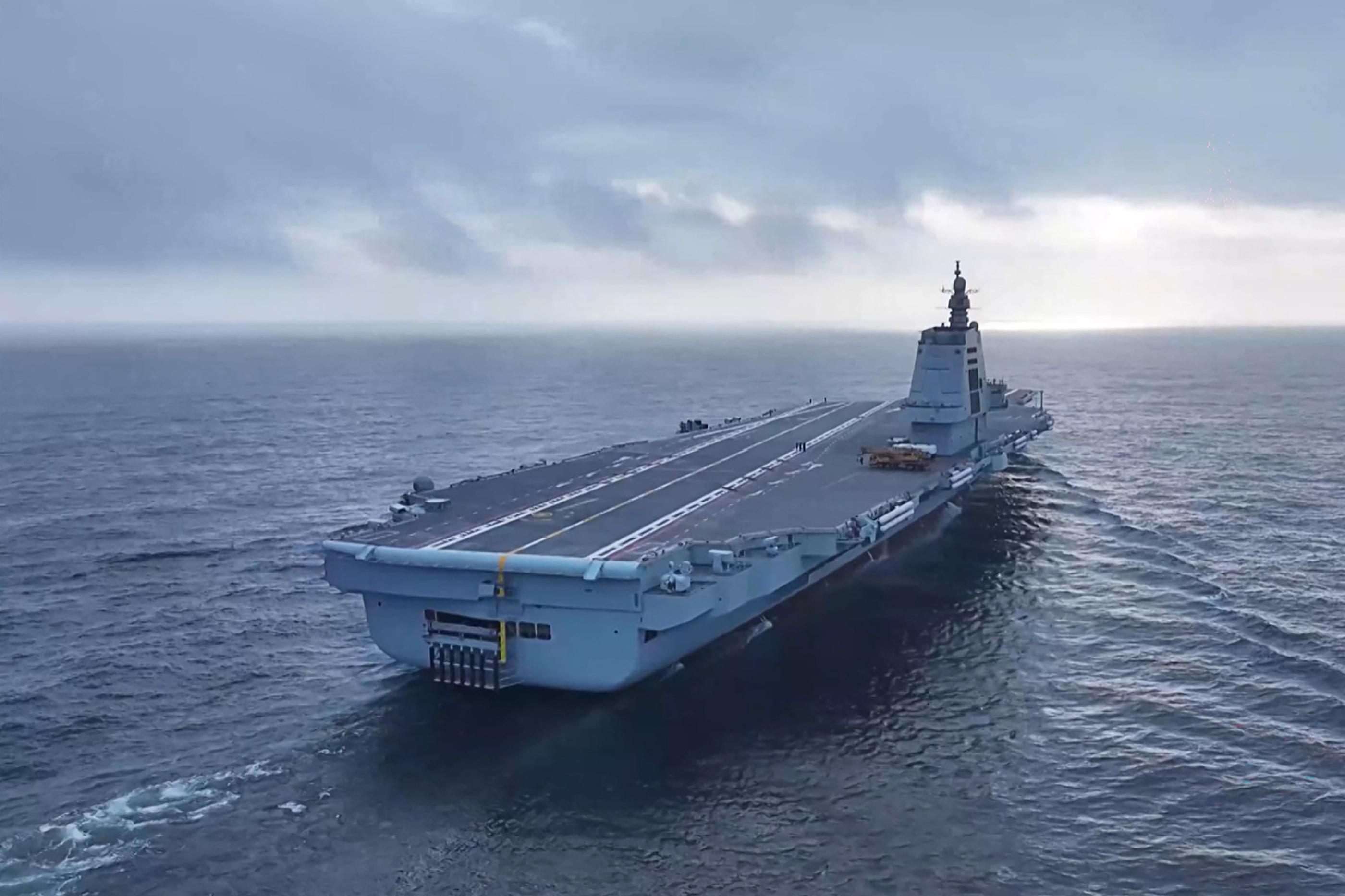 China's new aircraft carrier enters service in key move to modernize fleet