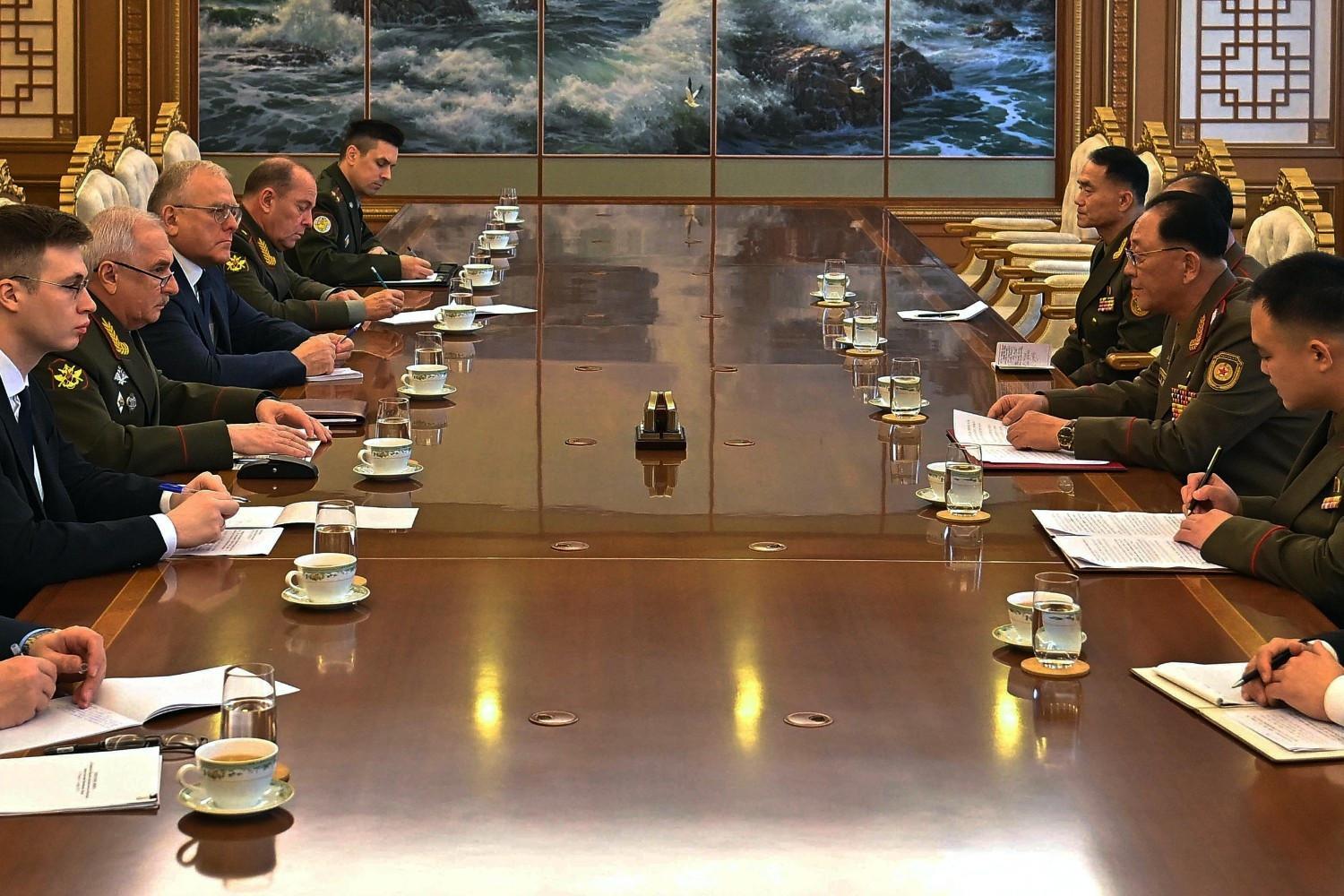 North Korean, Russian military officials discuss cooperation