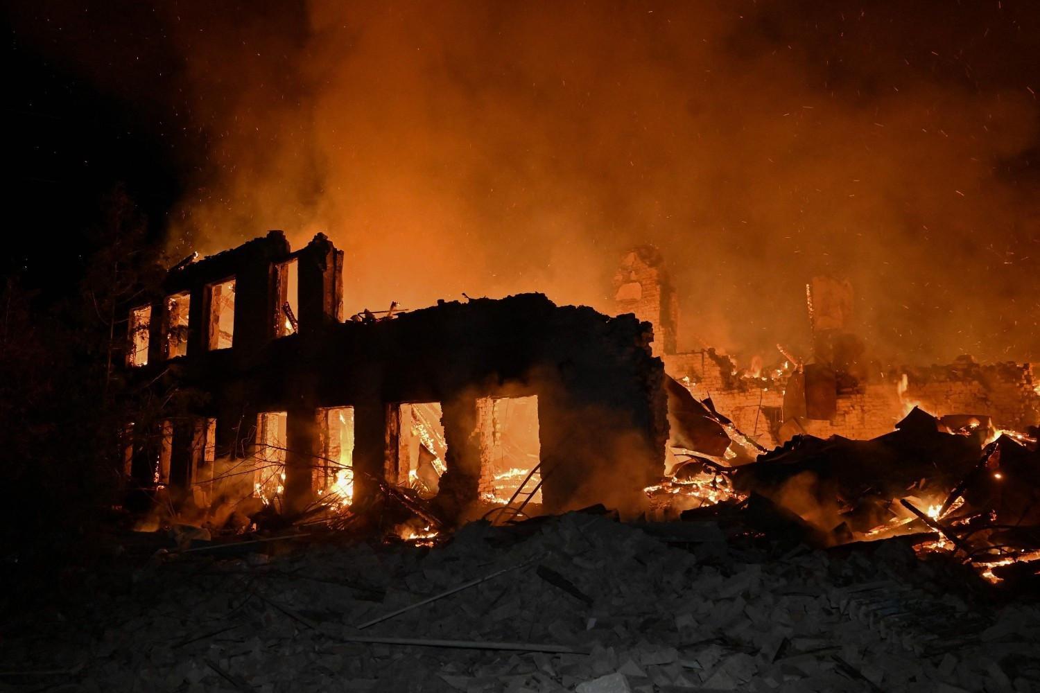 Massive Russian attack hits Ukraine energy infrastructure