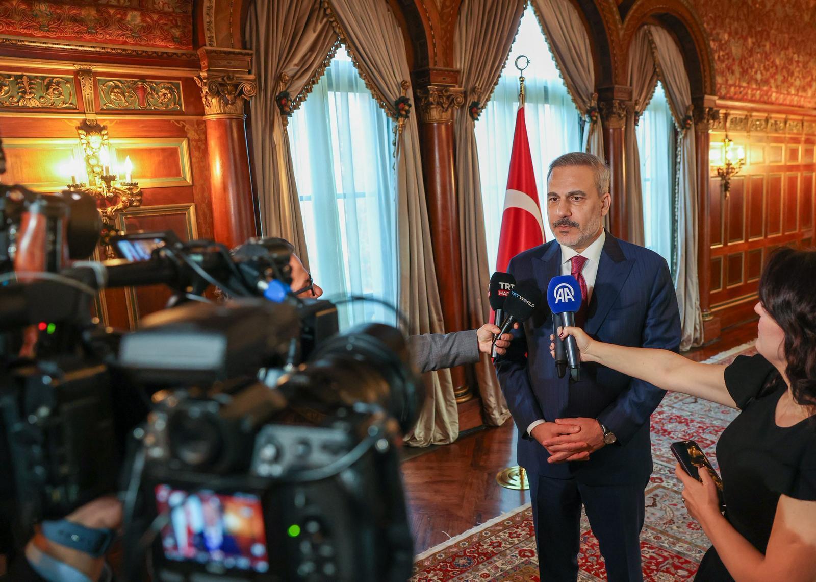 Ankara presented its views, positions on Syria at talks in US: FM Fidan