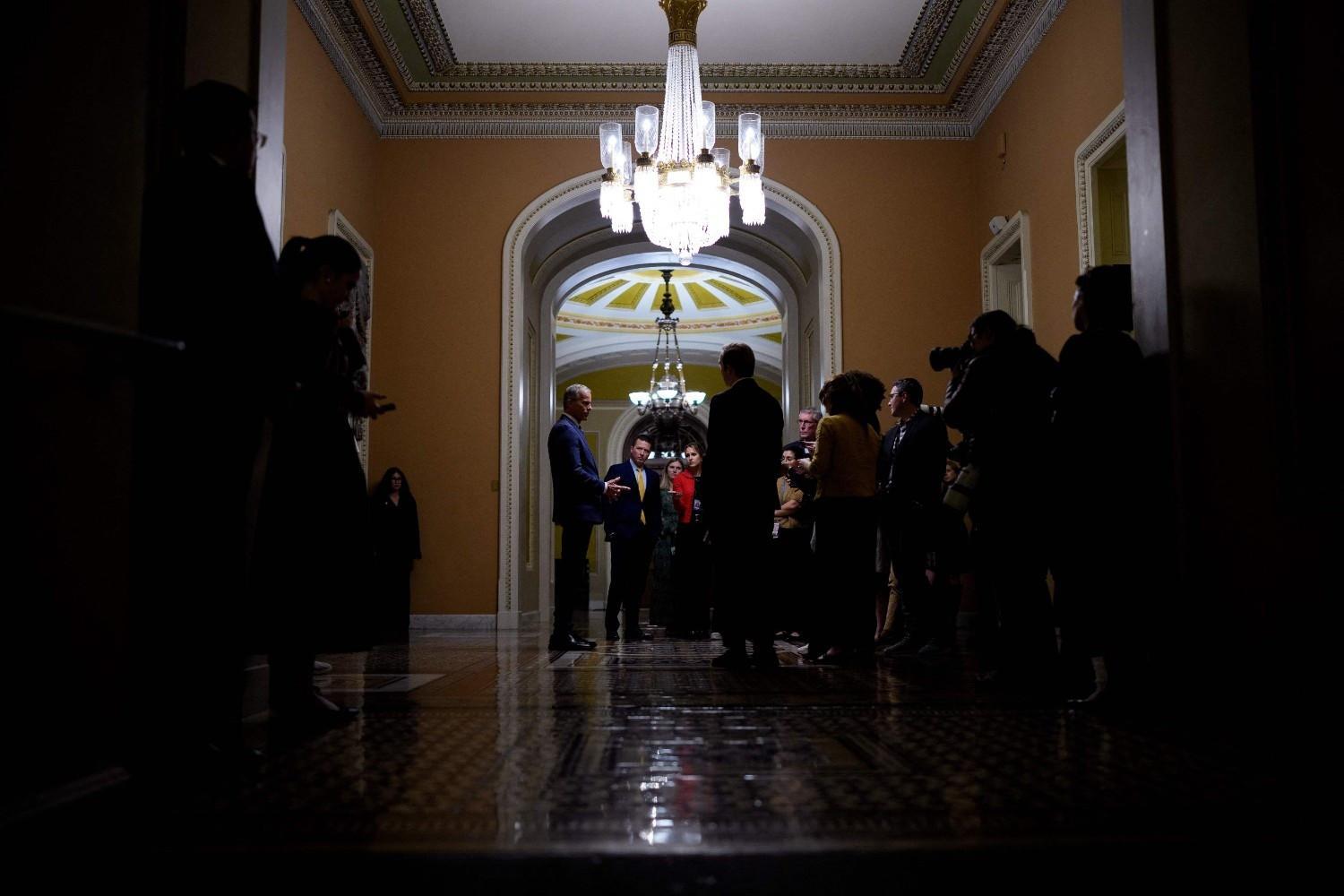 End to US government shutdown in sight as stopgap bill advances to House