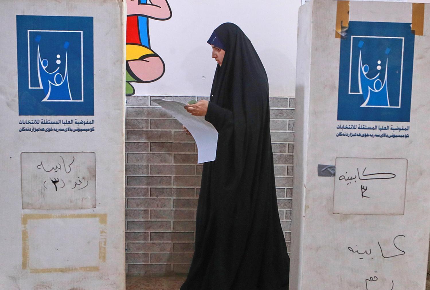 Iraqis vote in general election in rare moment of calm