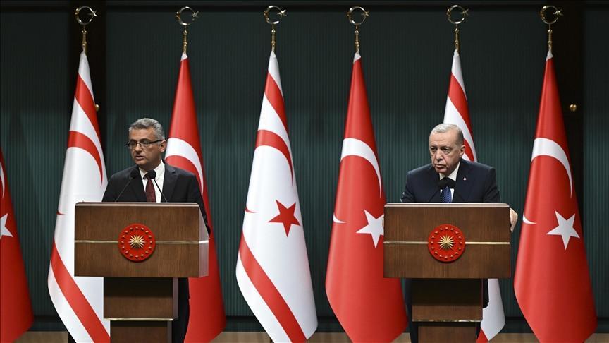 2-state solution ‘most realistic’ for Cyprus dispute: Erdoğan