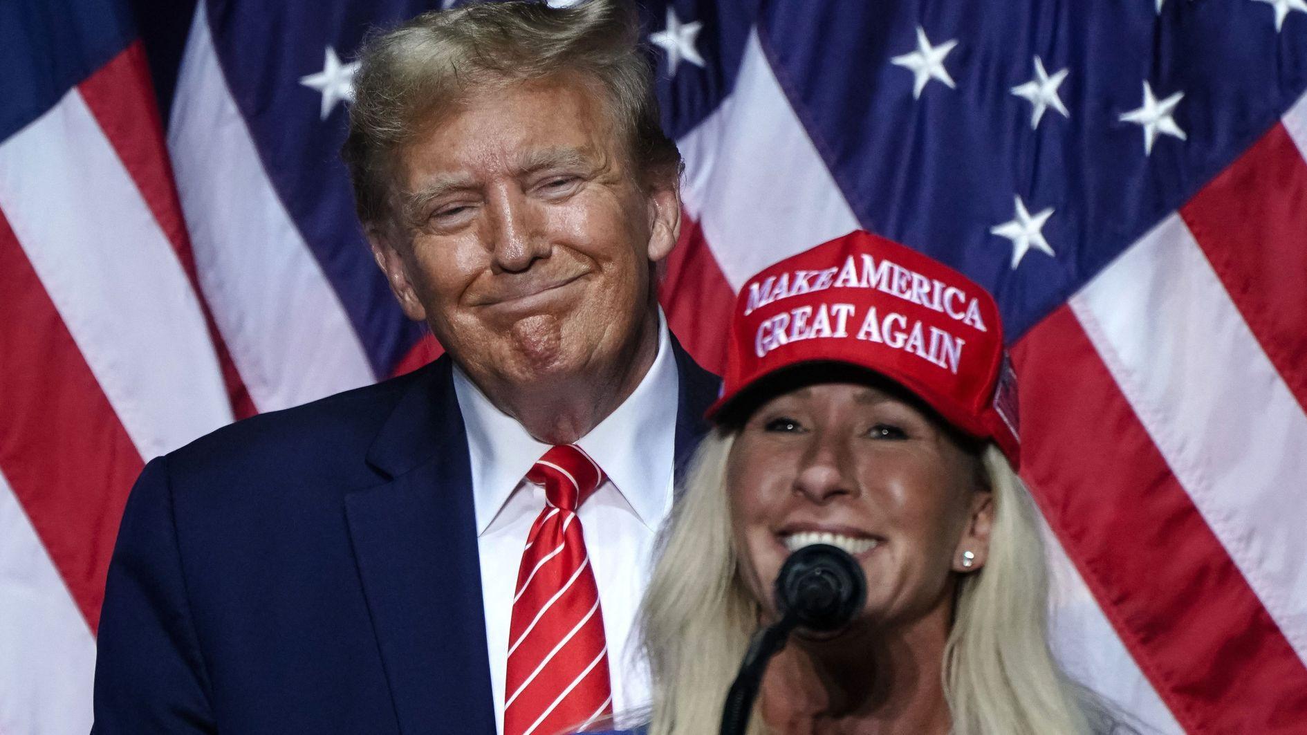 Trump cuts ties with Wacky Marjorie Taylor Greene