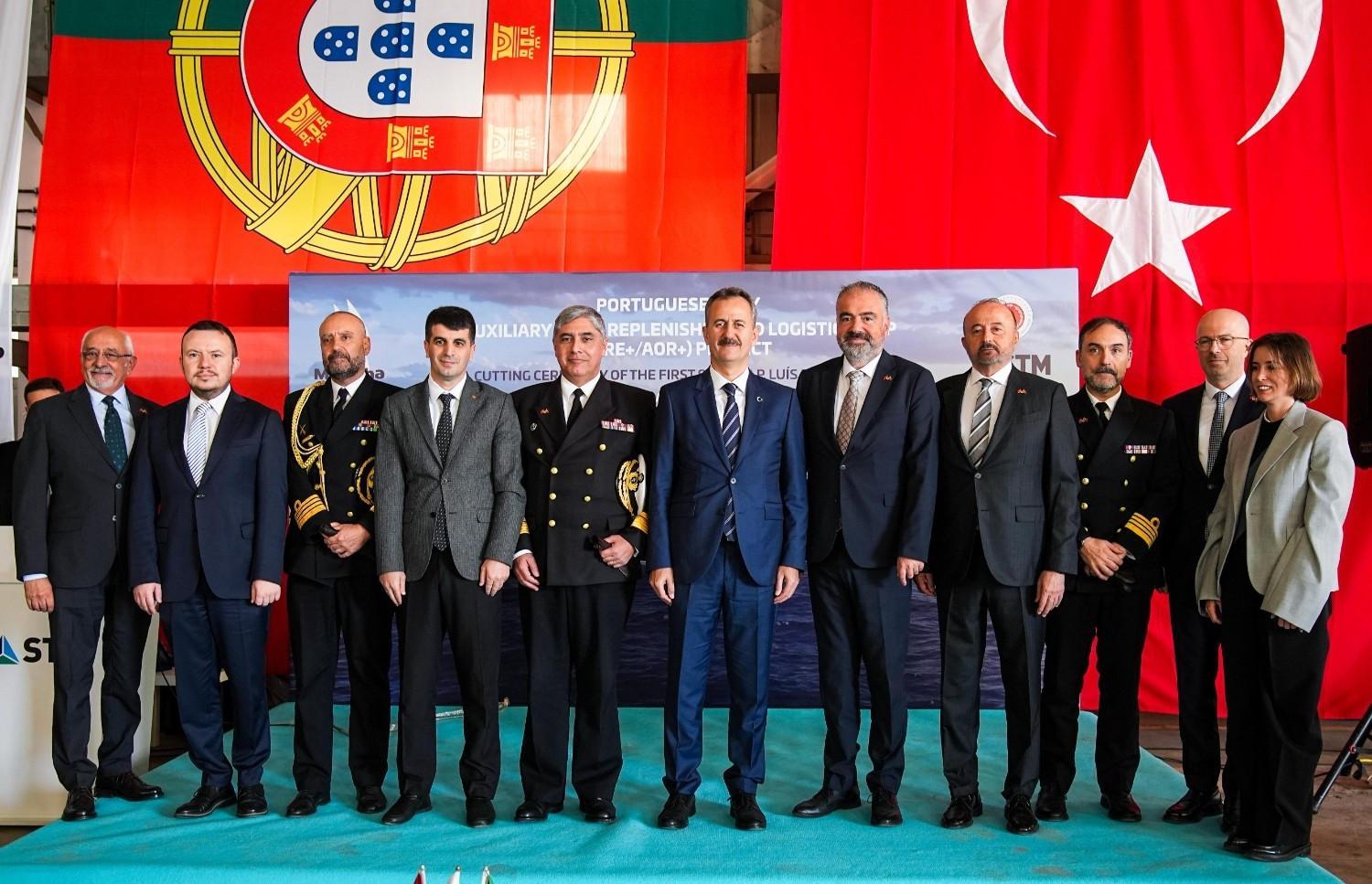 Türkiye begins construction of first military ship for Portuguese Navy