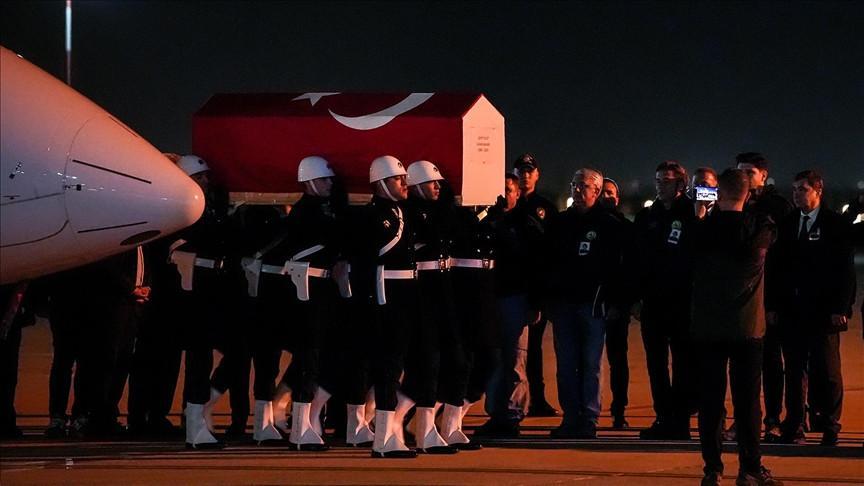 Body of Turkish firefighting pilot returned home from Croatia
