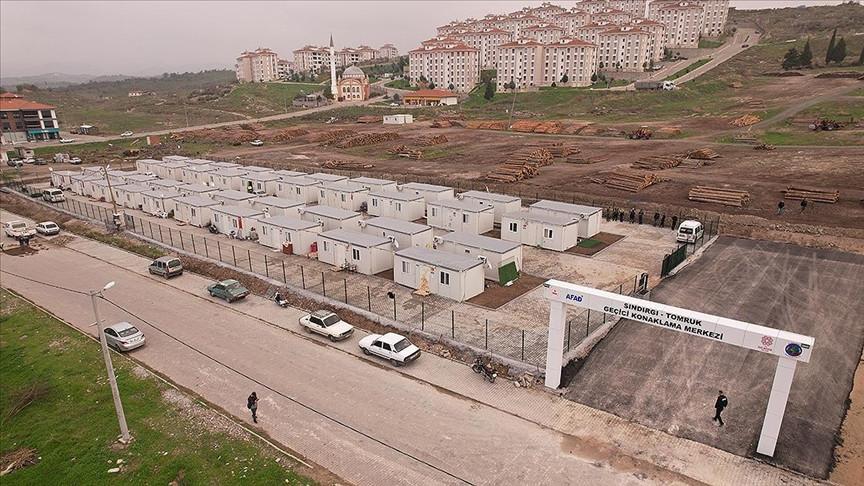 Temporary housing set in Balıkesir amid ongoing seismic activity