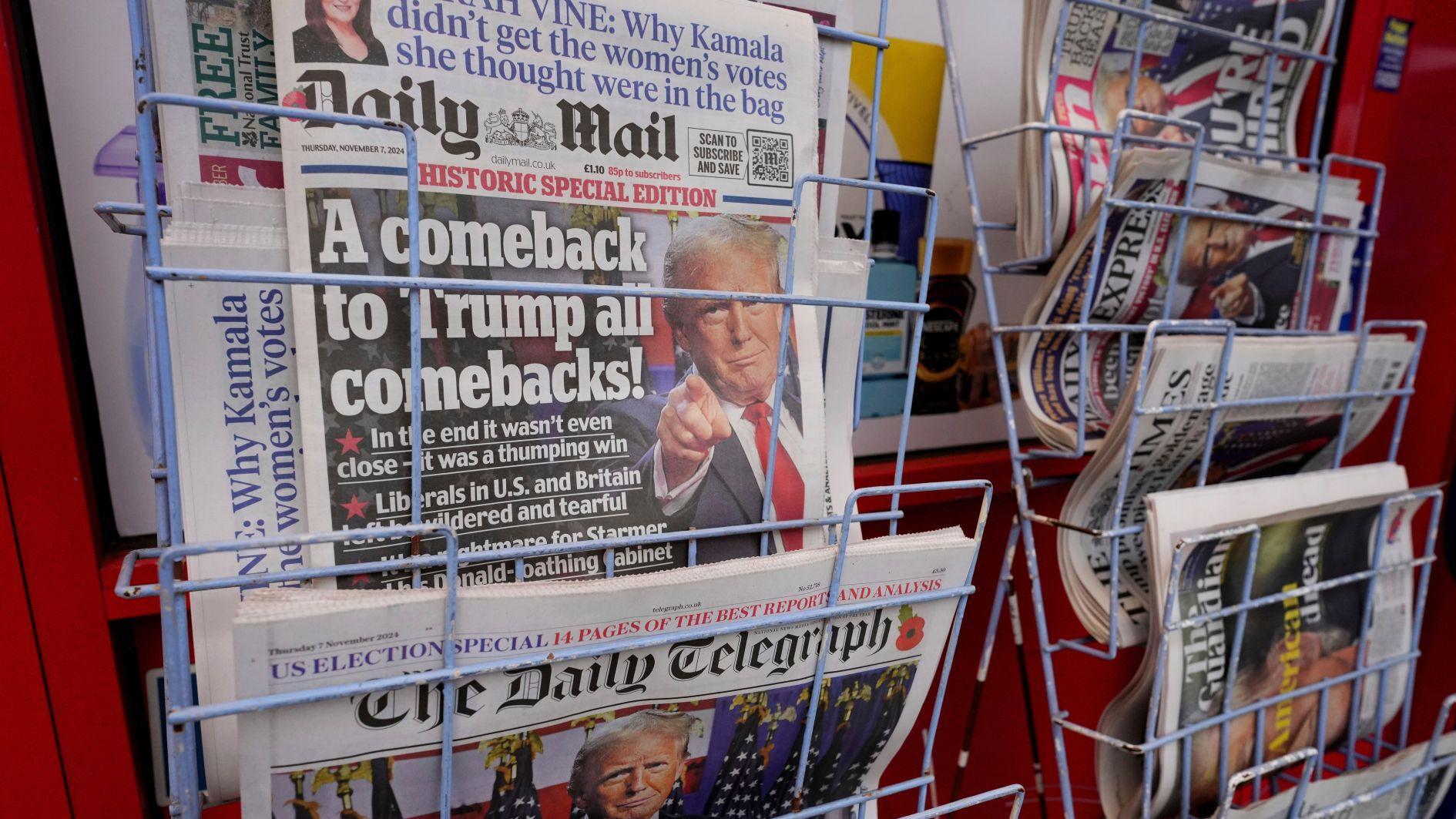 Daily Mail owner agrees to buy The Telegraph for $654 million