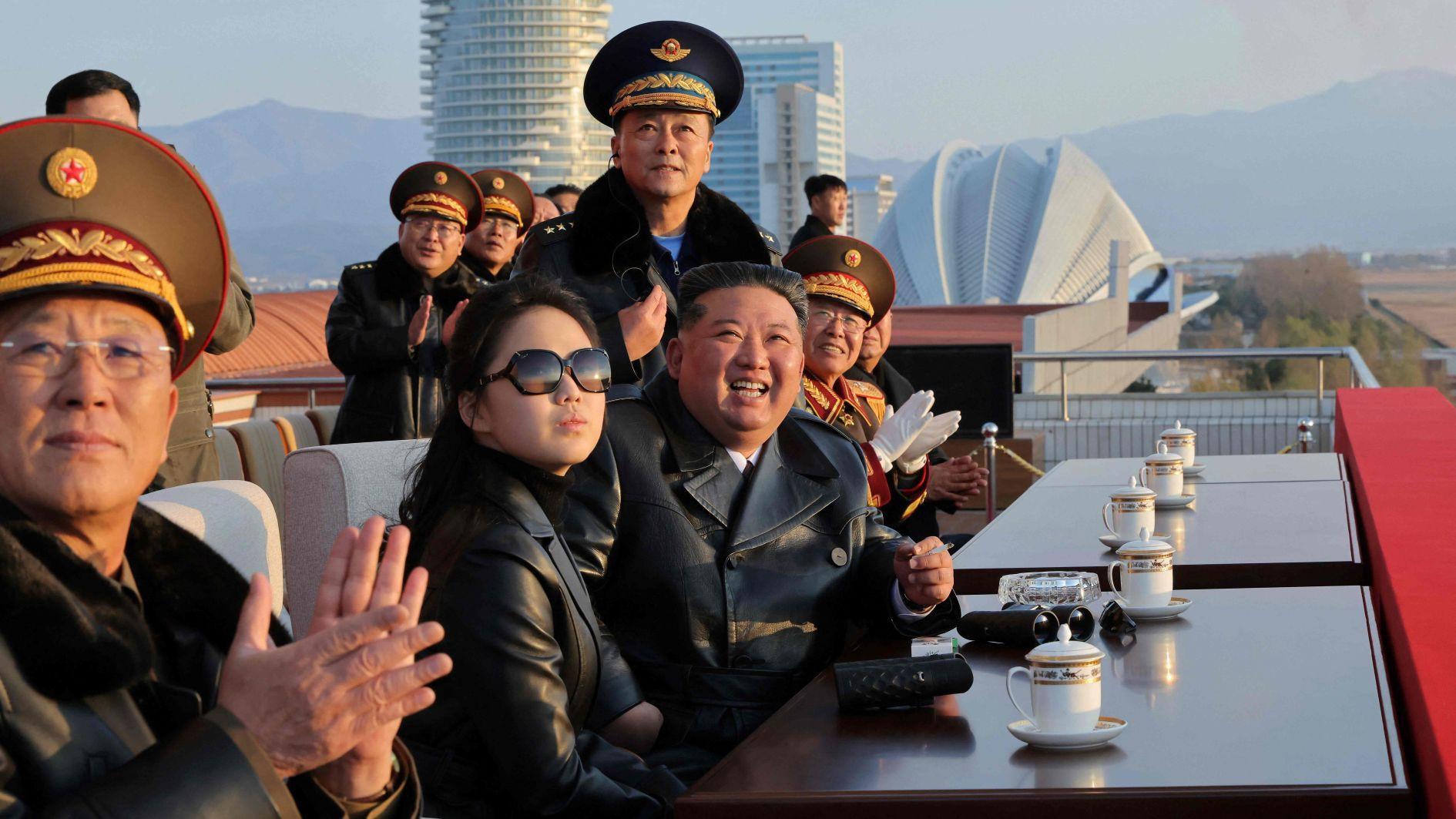 North Koreas Kim vows strategic assets for air force