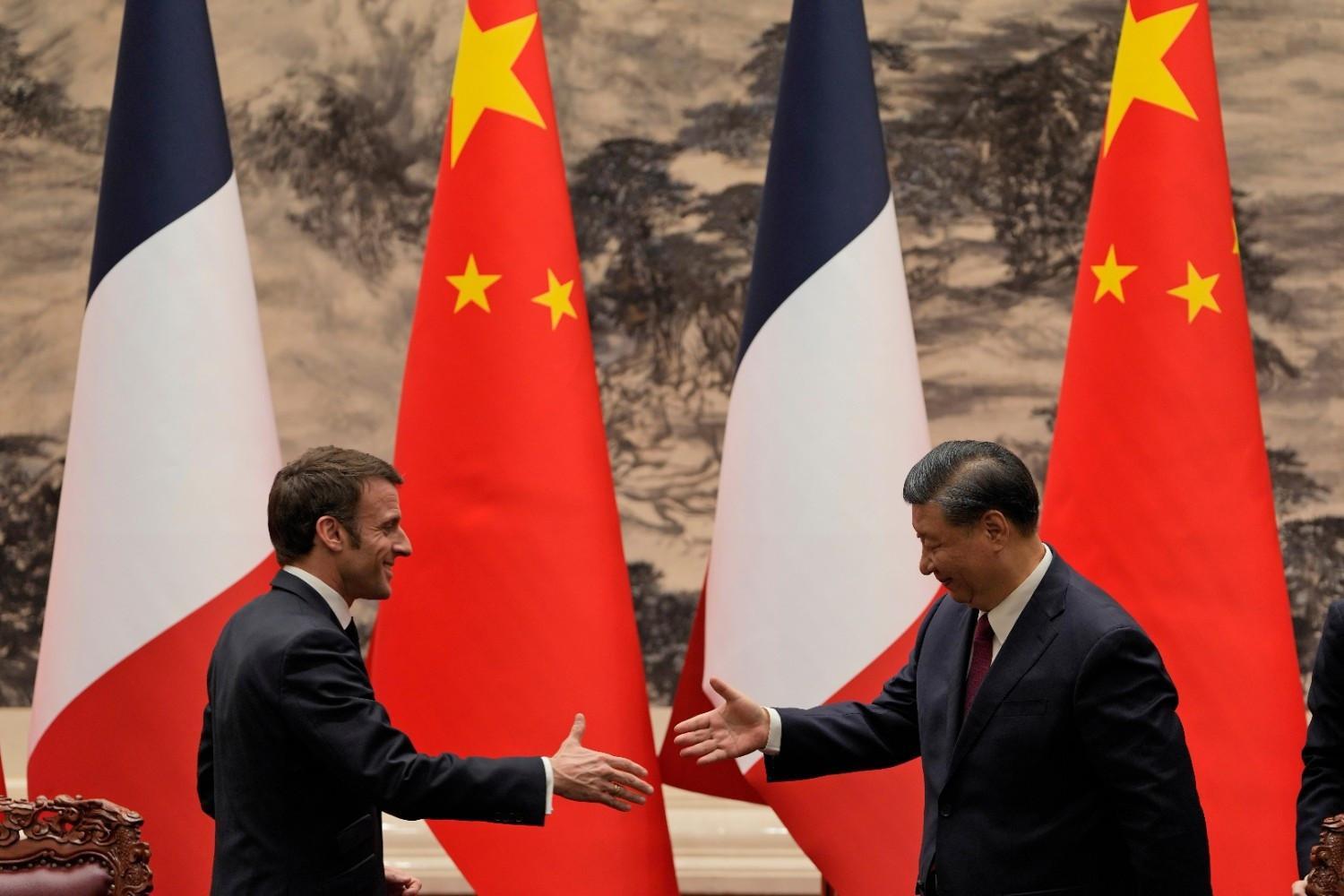 France's Macron visits China with Ukraine on the agenda