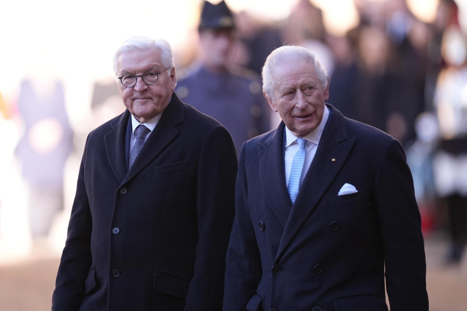 German president arrives in UK on landmark state visit