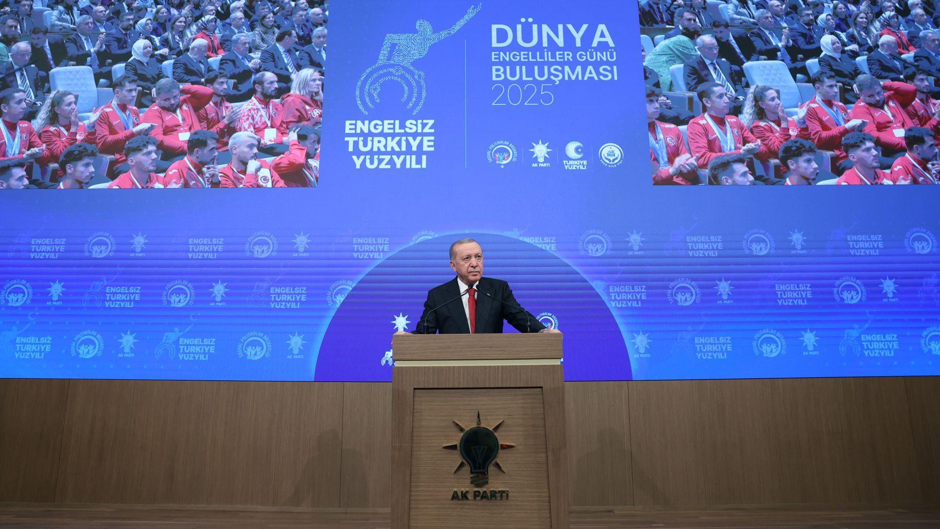 Erdoğan announces second action plan for people with disabilities