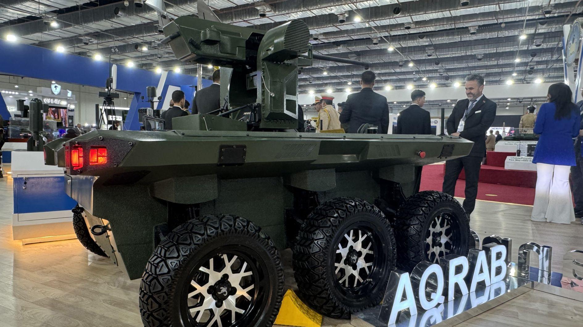 Türkiye-Egypt unveil joint unmanned ground vehicle
