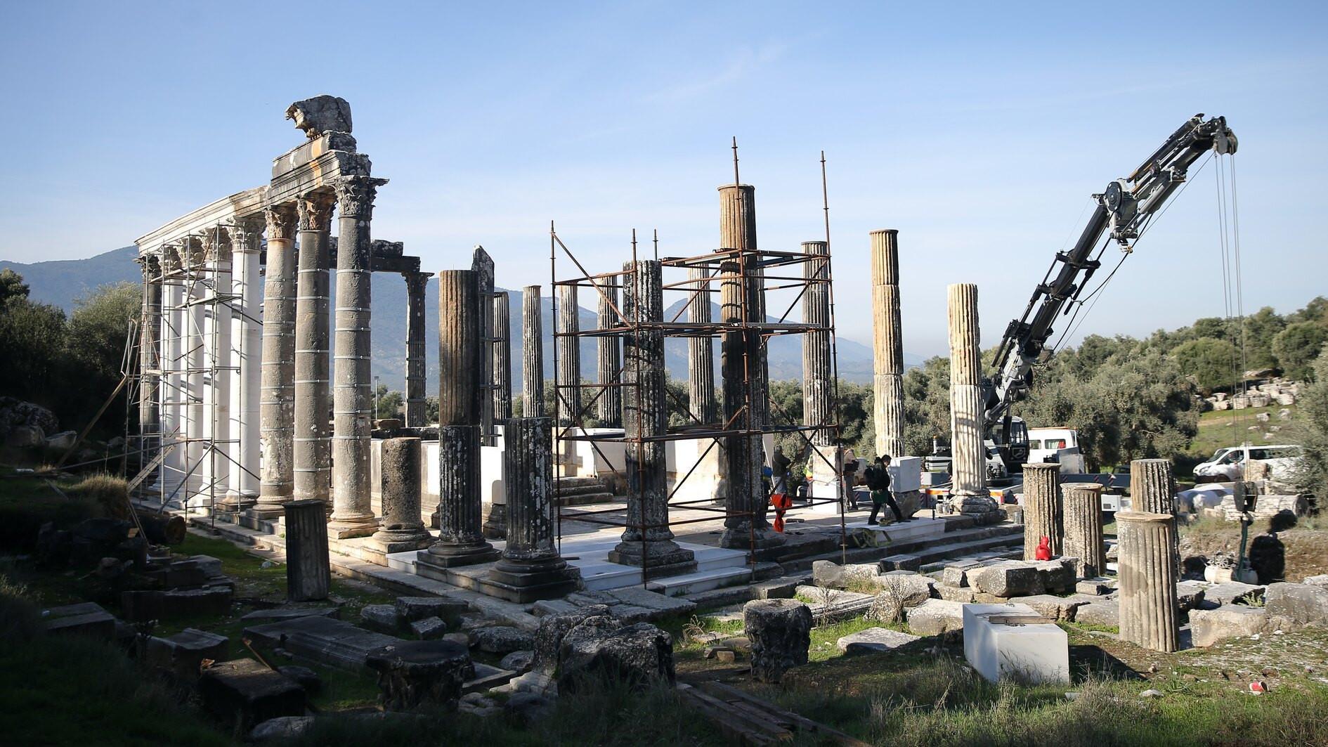 Zeus Temple to regain former splendor